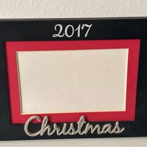 Malden Black and Red Christmas Frame